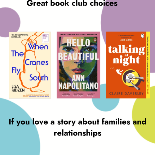Great book club choices - Human interest